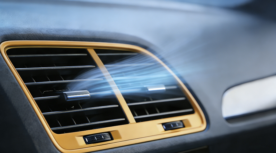 电动汽车空调压缩机场景图片